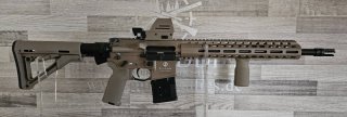 Neuware vom Fachhandel - Schmeisser AR15 M4FL 14,5" FDE Sondermodell MAGPUL Kal. .223Rem mit Optik