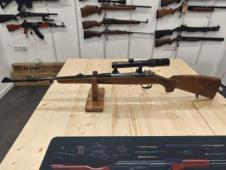 Repetierbüchse Mauser 98 .308 guter Zustand stainless Gehäuse und Verschluss