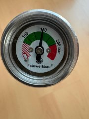 Feinwerkbau 200 Bar Pressluftkartusche-Alu.