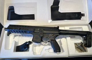 SIG Sauer MPX CO2 Luftgewehr Kal. 4,5 mm (.177) inkl. SIG Sauer Zielfernrohr 1-4x24 WR