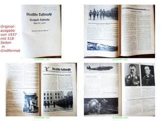 Selten !! Deutscher Flugzeugbau 1939 + Deutsche Luftwacht IV 1937 !!