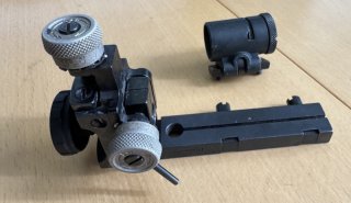 Anschütz Diopter mit Korntunnel