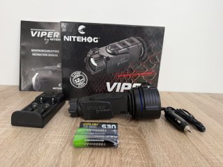 Wärmebildvorsatzgerät Nitehog Viper – 1. Generation – inkl. Smartclip 62-mm-Adapter
