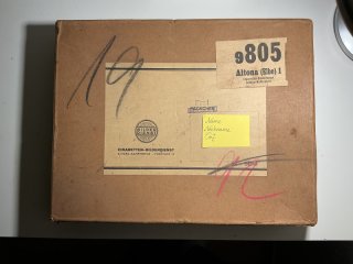 Adolf Hitler Cigaretten Bilderdienst Gruppe 62-67 - KOMPLETT im Original-Karton