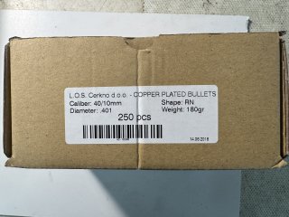 Geschosse kal. 40 S&W 180 Gr