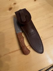 Jagdmesser Parforce mit Lederscheide