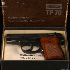 Budischowsky Korriphila Taschenpistole TP70 Kaliber .22lr