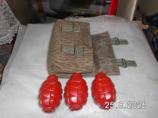 Nva Koppeltasche mit Übgranaten