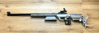 Einzellader-Matchbüchse Anschütz mod. 1907 Kal. .22lr LL 66cm++ Sehr guter Zustand++Waffen Haider++