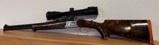 Krieghoff ULTRA ts Bockdoppelbüchse 8x57IRS mit Swarovski & Luxusschafholz