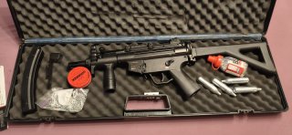 Die Heckler & Koch MP5 K-PDW Maschinenpistole als CO2