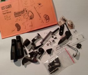 Konvolut Teile Noris Twi-Nine Derringer Innereien