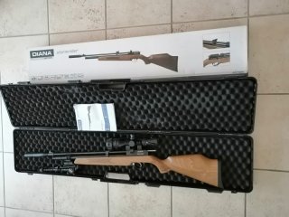 Diana Stormrider Pressluftgewehr mit VIEL Zubehör !!