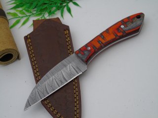 Damast Messer sehr schönes Hand geschmiedetes Damascus Knife