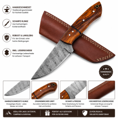 Damast Messer sehr schönes Hand geschmiedetes Damascus Knife