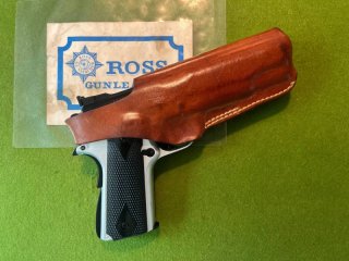 ROSS GÜRTELHOLSTER CZ 75 AUCH ACP 45 COLT 1911 BERETTA 90 SERIE VERGLEICHBARE