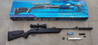 Hämmerl 850 AirMagnum 5,5mm + ZF + Zubehör
