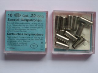Spezial Gaspatronen - Randfeuer - WADIE - Cal. .22 long **