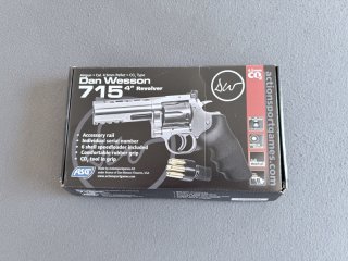 ASG Dan Wesson 715 4" CO2 Air Gun