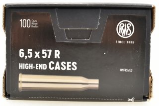 100 RWS Hülsen 6,5x57R