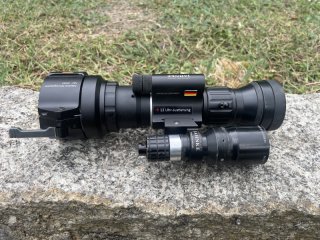 Nachtsichtgerät Vorsatzgerät Jahnke DJ-8 NSV 1x48