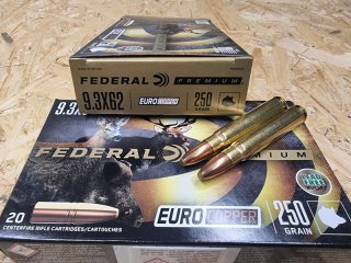9,3x62/250grs. Eurocopper Federal Premium Bleifrei 20 stk. No. 300P9362CXI #