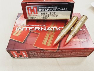 8x57IS/180 GMX Hornady Superformance Bleifrei 20 stk. #82297 #
