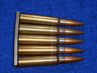 7,65 mm Argt. auf Ladestreifen