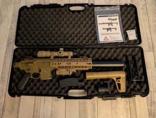 Sig Sauer MCX CO 2 Gewehr flat DARK earth 4,5 mm Diabolo