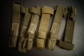 Bajonet Koppelschuh, Webstoff, wk2 Britisch, GB, Konvolut