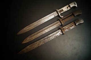Bajonet, Konvolut, 3 Stück, k98, wk2, wk1