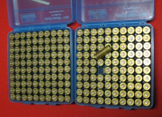 200 Kurzwaffen Hülsen in Cal. 44 in der Box
