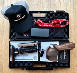 "FUTUR-K6AM" VOLL-VERSTELLBARER FLINTEN-SCHAFT für Perazzi Beretta Zoli Krieghoff Rizzini Browning
