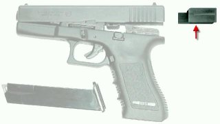 Ersatzteil Nr.2 zur BG17 GEN2 Pistole PTB934 und BG26 PTB939 9mm PAK GAP