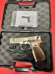 Walther P 88 nickel HolzgriffGaspistole