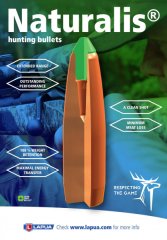 50 Stück LAPUA NATURALIS Bleifrei Deformation Jagd Geschoss | .264 6,5MM | 9,1g 140gr N563 lead-free