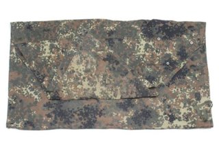 Zeltplane + Tasche BW flecktarn gebraucht