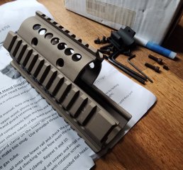 MI-AK-FDE AK 47/74 Handguard Handschutz Beige Neu