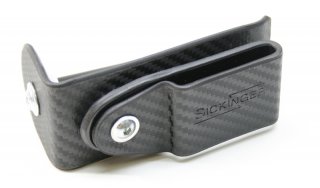 1 x SICKINGER Clip Halter für 2 x Revolver Moon-Clips 6-Shot .357 Mag | S&W 686 .38 Spec. 357 ...