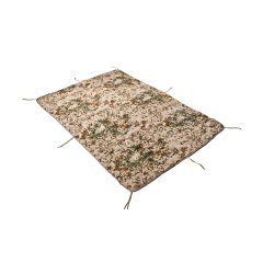 Poncho Liner – Steppdecke – BW Tropentarn (helles Flecktarn / Punkttarn) - 210x150cm + Packsack