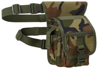 Hüfttasche mit Oberschenkel-Befestigung "Side Kick Bag" - US Woodland