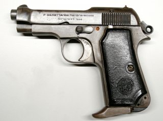 BERETTA Pistole M1934 Kaliber 7,65mm .32 > Luftwaffe Marine Italien > Kriegsfertigung 1944 Gardone V