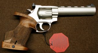 ARMINIUS HW9 Target Trophy Stainless MATCH .22 l.r. KK Sportrevolver NILL MATCH Holzgriff | 6-Schuss