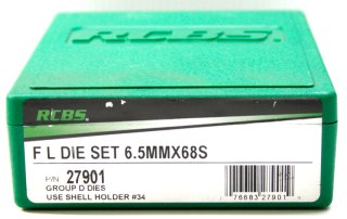 RCBS Langwaffenmatrizensatz Full Length 2-Die-Set GROUP D 6,5x68 6.5x68 6,5 x 68 6.5 x 68 NEU #27901