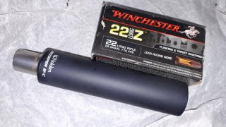 Schalldämpfer KK Luft mini frei 1-2"/20 UNF