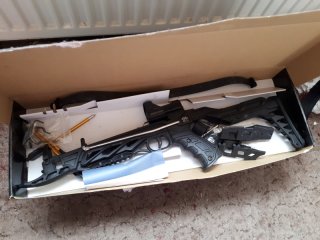 Prepper Gun ! Arnbrust cobra 80lbs 130lbs