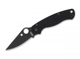 Taschenmesser Spyderco Para-Military 2 Black G10 Plain