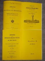 Beschreibung Infantrie-Gewehr M/71 (1878), M71/84 (1887), K88 (1891) & Repetier-Gewehr M.90 (1902)