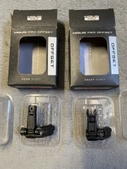 Magpul Set - 45 Grad Front & Rear sight für weaver