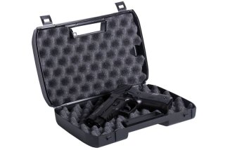GSG Pistolen Koffer MEDIUM - Transportbehältnis Kurzwaffe Pistole Revolver 29cm x 18cm abschließbar